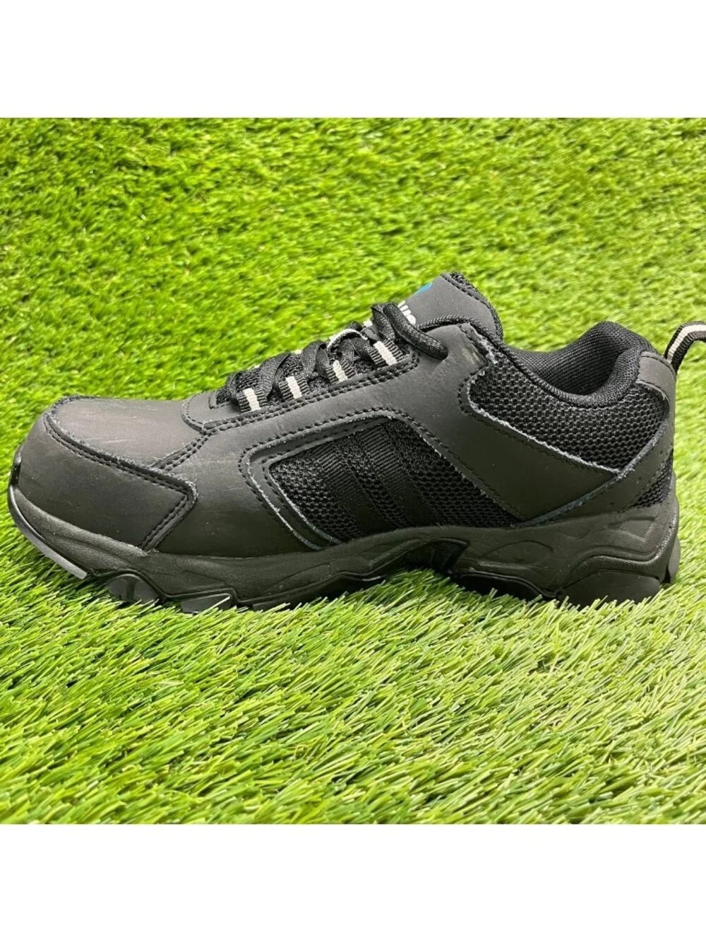 Nautilus Guard Sport Womens Size 7 Black Electric Hazard Steel Toe Work Shoes